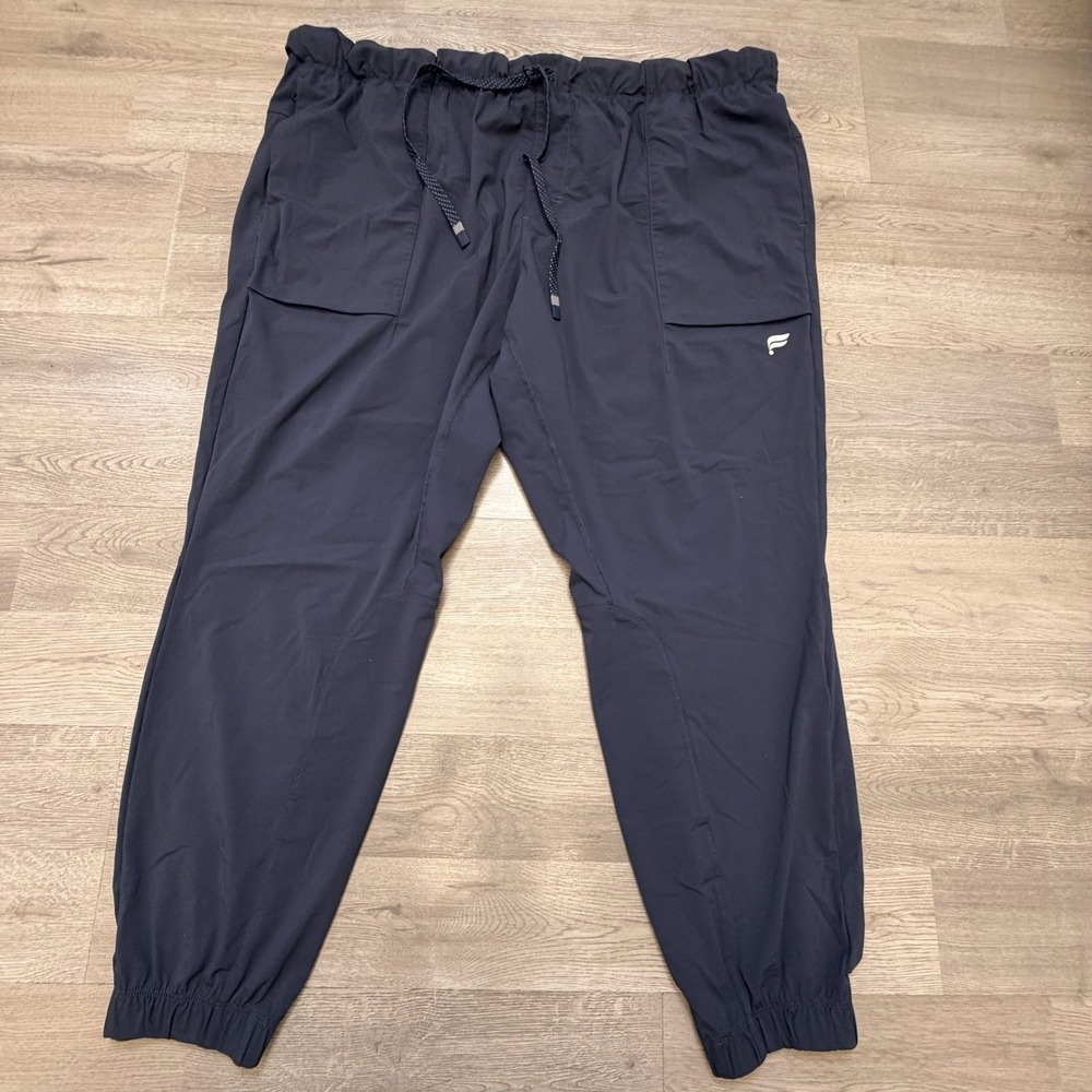Fabletics The One Jogger Pants Mens 3XL Navy Blue Performance Stretch 29" Inseam
